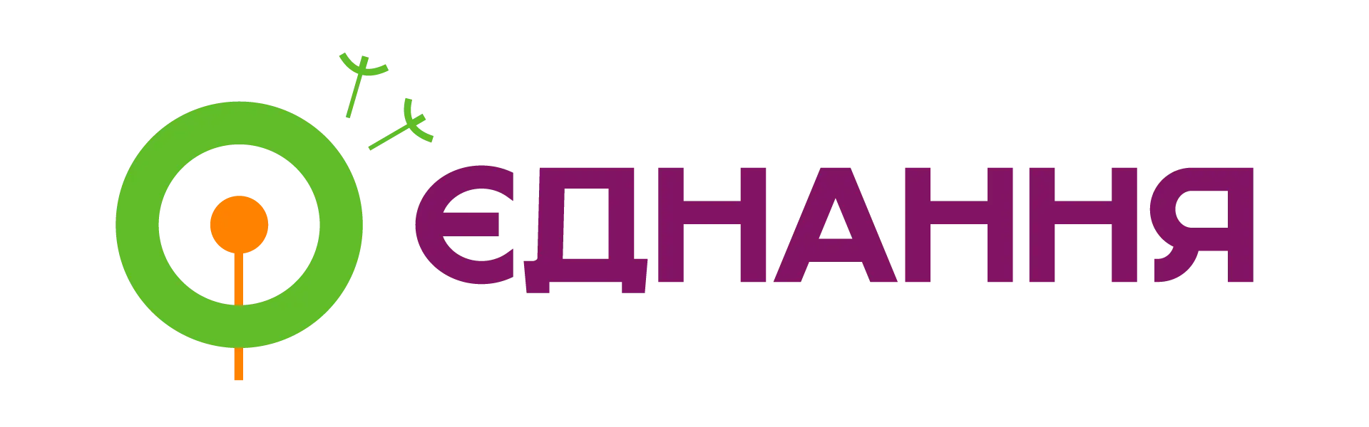 Logo of ISAR Ednannia, partner - Лого партнеру, у відновленні Громад