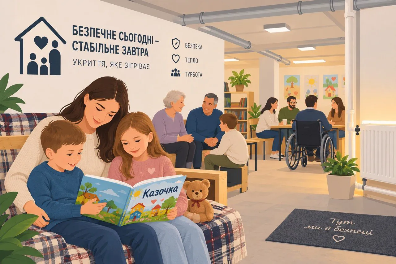 “Тепла хвиля безпеки: модернізація укриття”